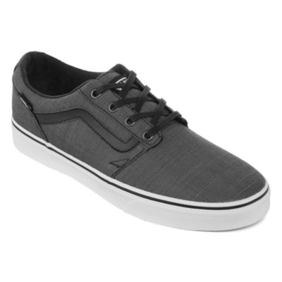 grey vans with black stripe