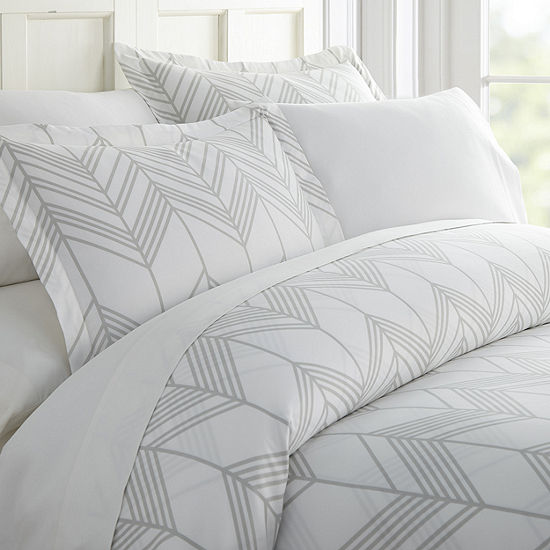 Casual Comfort Ultra Soft Alps Chevron Duvet Set