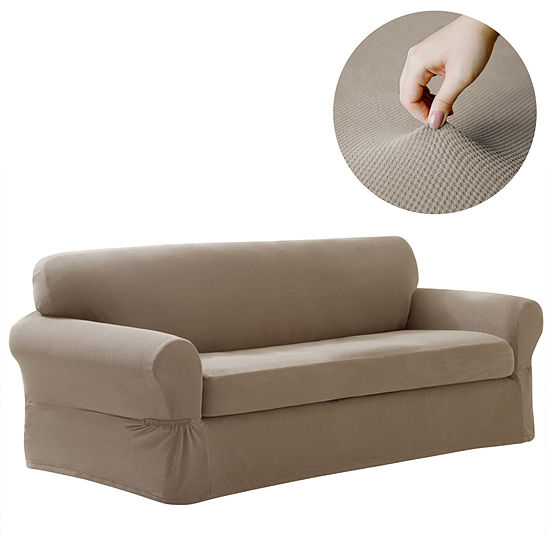 Maytex Smart Cover Pixel Stretch 2 Pc Sofa Slipcover