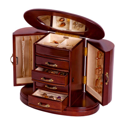 wooden jewelry box