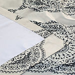 Exclusive Fabrics & Furnishing Henna Light-Filtering Rod Pocket Back Tab Single Curtain Panel