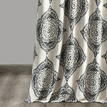 Exclusive Fabrics & Furnishing Henna Light-Filtering Rod Pocket Back Tab Single Curtain Panel