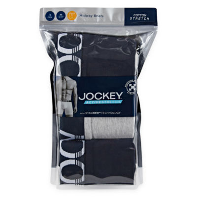 jockey active stretch midway briefs