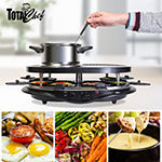 Koolatron Total Chef® 2-in-1 Raclette Grill and Fondue Set