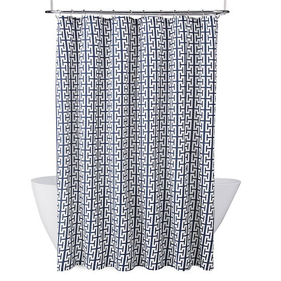 Liz Claiborne Greek Key Shower Curtain