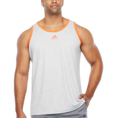 adidas men's heathered tank top