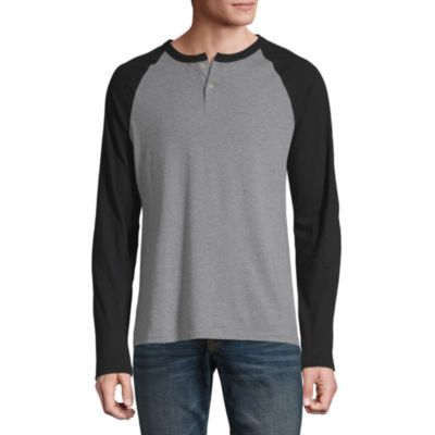 Arizona Long Sleeve Henley Shirt JCPenney