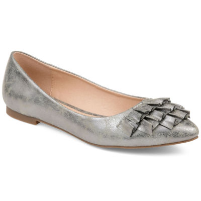 Journee Collection Womens Judy Slipon Pointed Toe Ballet Flats JCPenney