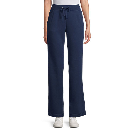 St. John's Bay Womens Mid Rise Straight Sweatpant - JCPenney