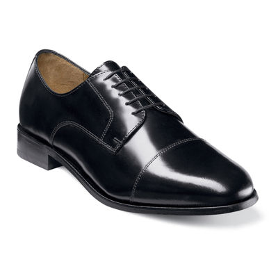 Florsheim® Broxton Mens Cap Toe Oxford Dress Shoes, Color: Black - JCPenney