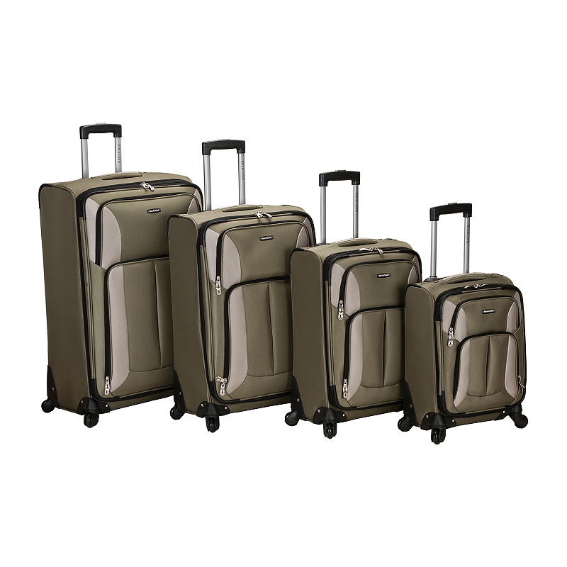 Rockland Impact 4-Pc. Softside Luggage Set