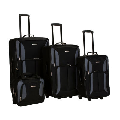 suitcase set jcpenney