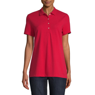 jcpenney womens polo shirts