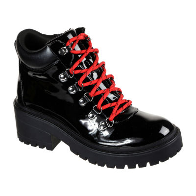 skechers lace up boots womens