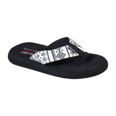 skechers asana flip flops