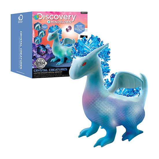 Discovery Mindblown Toy Crystal Growing Creature LED Dragon