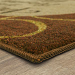 Mohawk Home Pumpkin Spice Coir Rectangular Indoor Outdoor Doormat