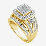 Womens 2 CT. T.W. White Diamond 10K Gold Engagement Ring
