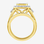 Womens 2 CT. T.W. White Diamond 10K Gold Engagement Ring