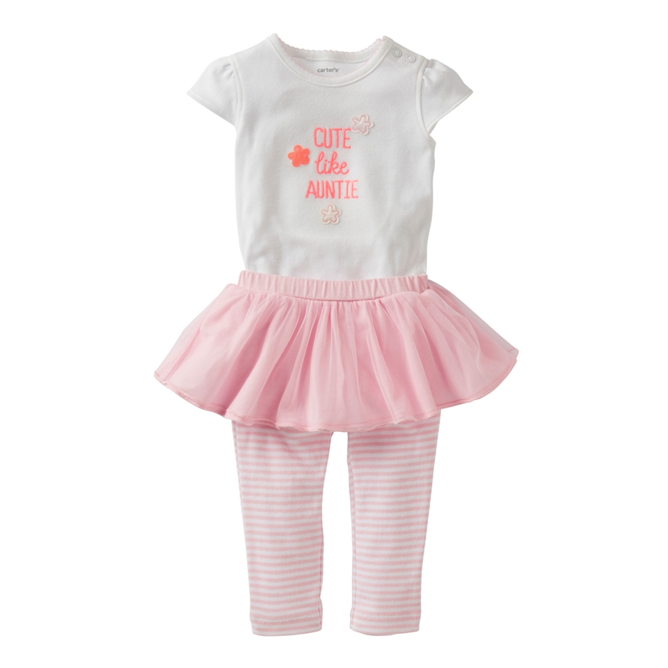 Carters Carter s Tutu Bodysuit Pant Set   Girls newborn 24m, Pink, Pink, Girls