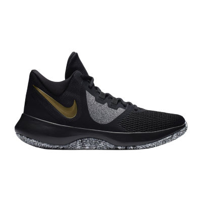 nike air precision 2 black and gold