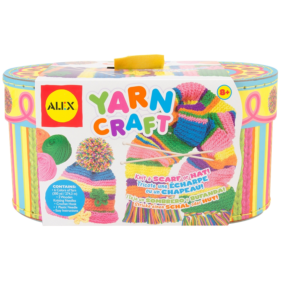 ALEX TOYS Yarn Craft Set with Basket