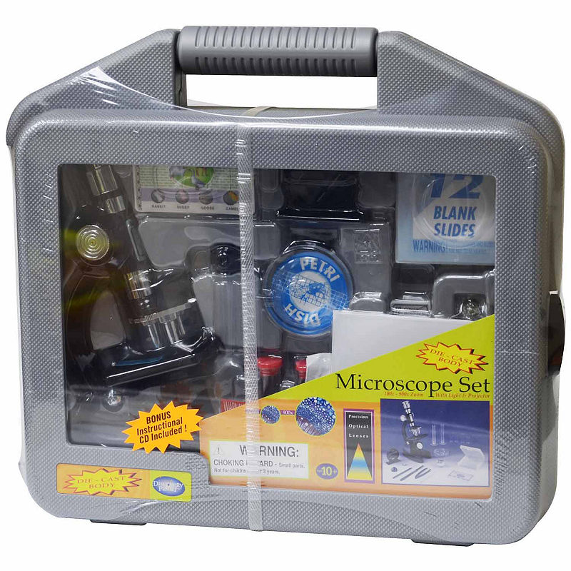 Edutoys Microscope Set Wcarrying Case