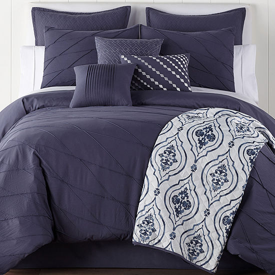 Jcpenney Home Egan 10 Pc Comforter Set Accesories Color Multi