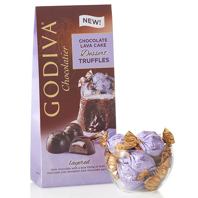 UPC 031290081318 product image for Godiva Dark Lava Cake Dessert Truffles | upcitemdb.com