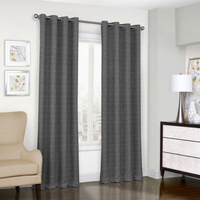 Eclipse Trevi Blackout Grommet Top Curtain Panel Jcpenney