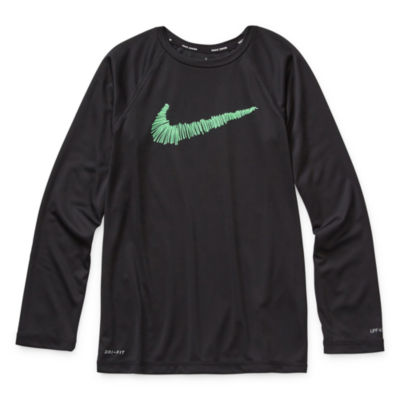 nike boys swim shirt