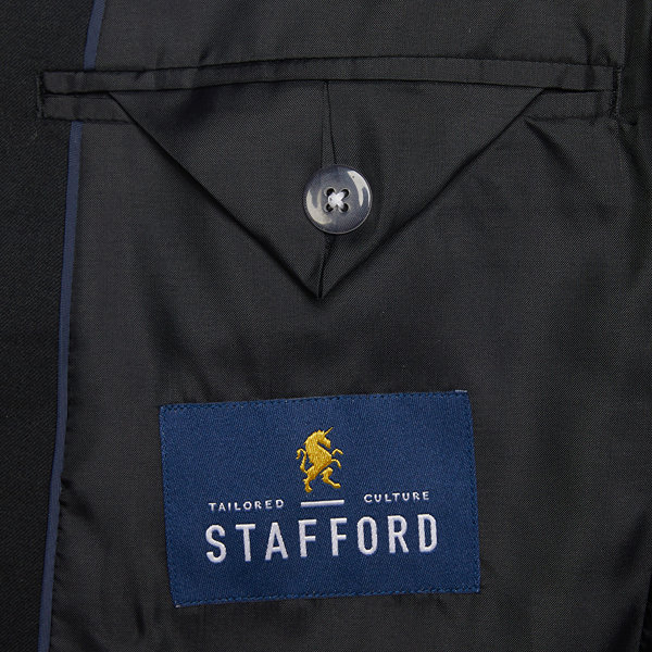 Stafford Coolmax Mens Stretch Slim Fit Suit Jacket