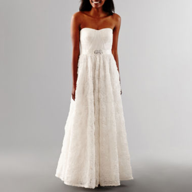 One By Eight Beaded Wedding Gown - JCPenney