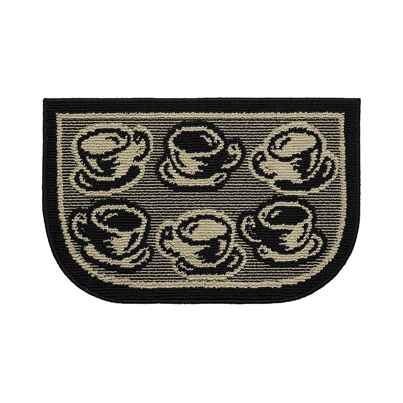 UPC 646760047031 product image for Structures Bed & Breakfast Coffee Textured Loop Wedge Kitchen Mat | upcitemdb.com