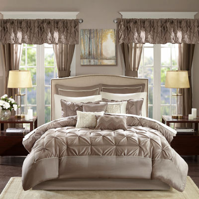 Madison Park Essentials Loretta 24 Pc Comforter Set Jcpenney