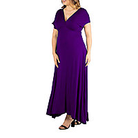 purple dress for teenager,cheap plus size purple dress,purple maxi dress,