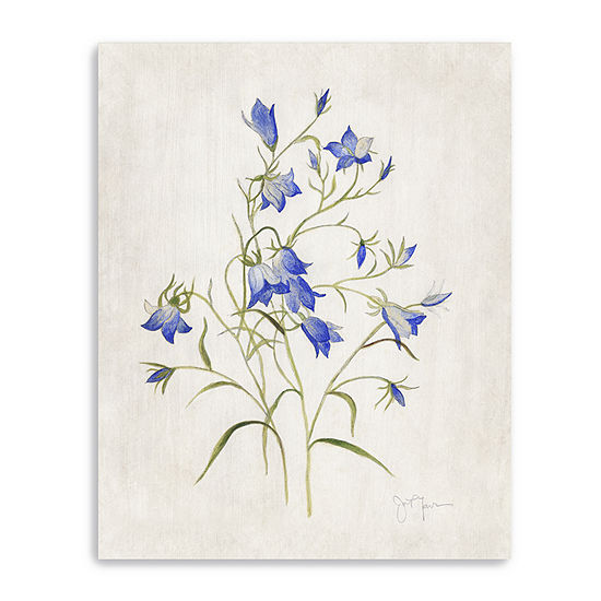 Blue Botanical I Canvas Art