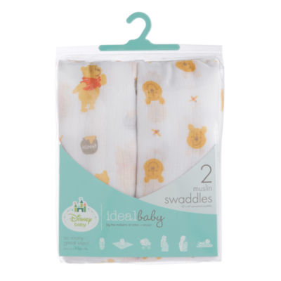winnie the pooh muslin blanket