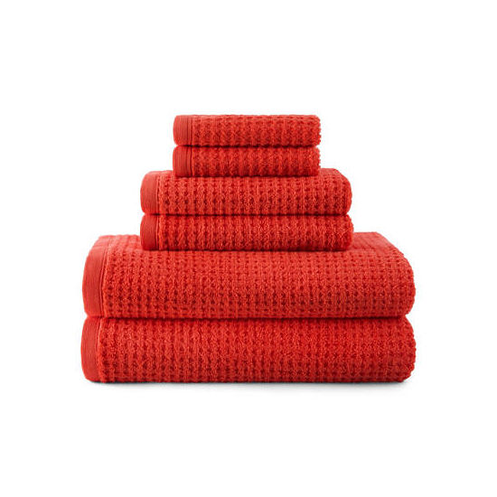 JCPenney Home™ Quick-Dri™ Solid Bath Towels