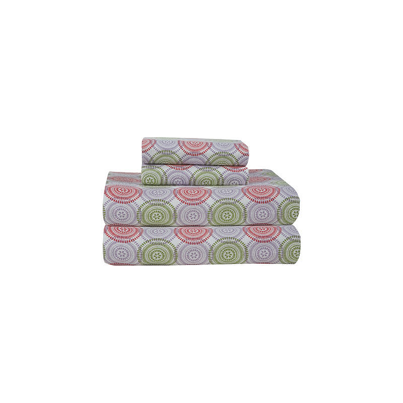 Pointehaven Heavy Weight Flannel Sheet Set, Twin