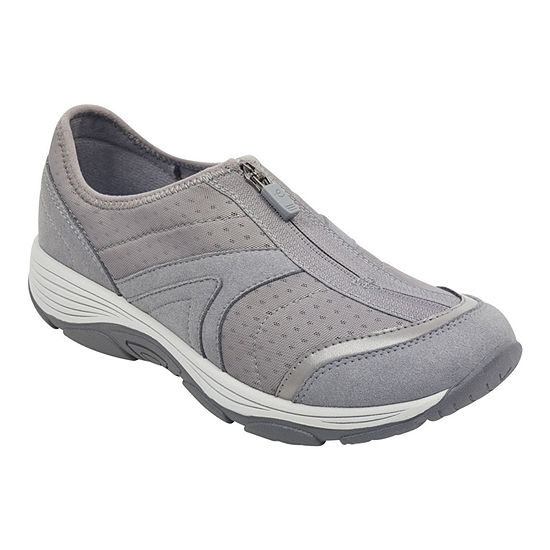 Easy Spirit Womens Slip-On Shoes Zip Round Toe, Color: Lt Gray - JCPenney