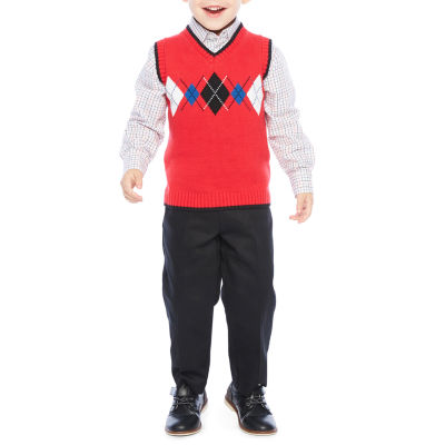little boys sweater vest