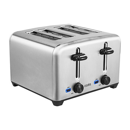 cooks-4-slice-stainless-steel-toaster-22305-22305c-color-stainless