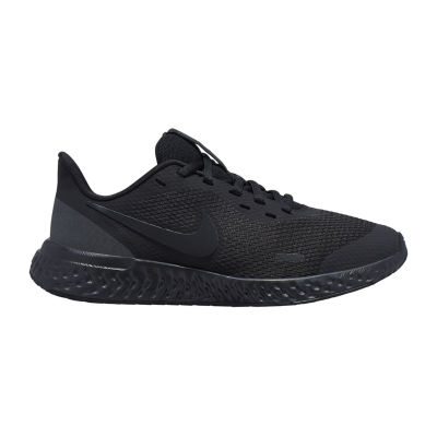 black nike running shoes kids