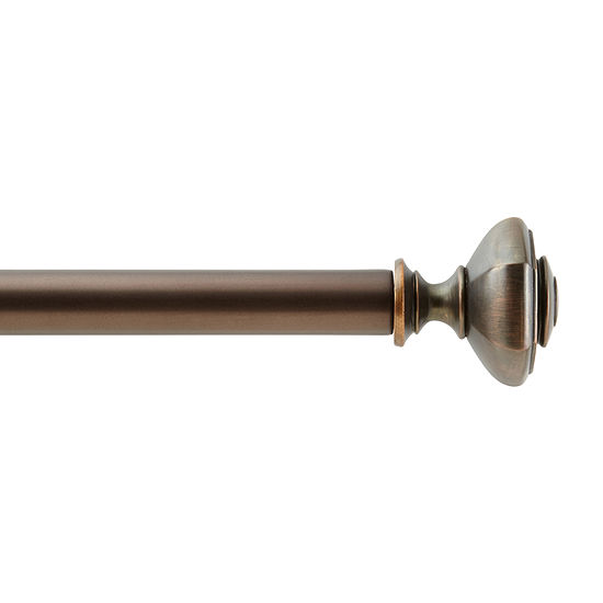 JCPenney Home™ Faceted Urn 1" Adjustable Curtain Rod