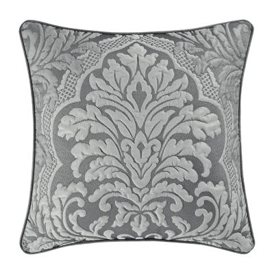 Queen Street Lawrence Charcoal Square Throw Pillow