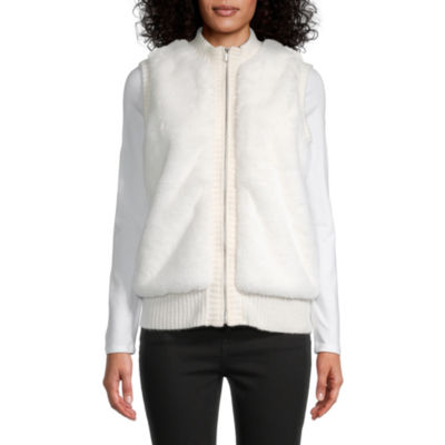 Liz Claiborne Womens High Neck Sweater Vest