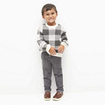 Okie Dokie Toddler Boys Tapered Pull-On Pants