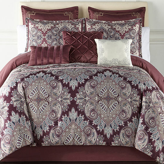 Home Expressions Chelsea 7 Pc Comforter Set Accessories Color