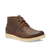 New Eastland Mens Jack Chukka Boots Lace-up, Size 9 1/2 Medium, Brown